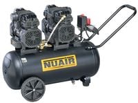 kompresor bezolejowy wyciszony 50l 8bar 3km - n/b2dc504nua