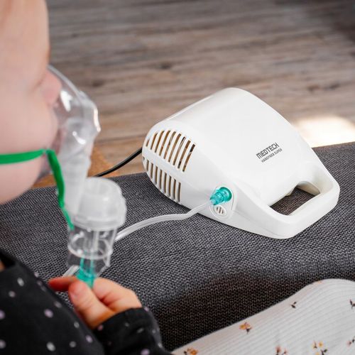 INHALATOR TŁOKOWY DLA DZIECI DOROSŁYCH NEBULIZATOR INHALACJA MASKA CICHY na Arena.pl