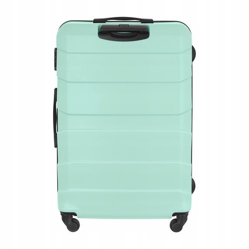 Duża WALIZKA Podróżna BAGAŻ REJESTROWANY twarda POJEMNA TORBA XXL mięta na Arena.pl