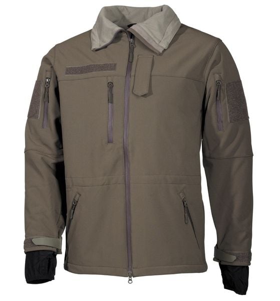 Kurtka typu soft shell "High Defence" oliwkowa XL zdjęcie 1