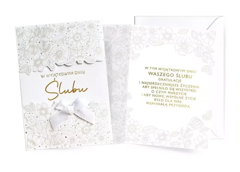 Karnet B6 Ślub zdjęcie 1