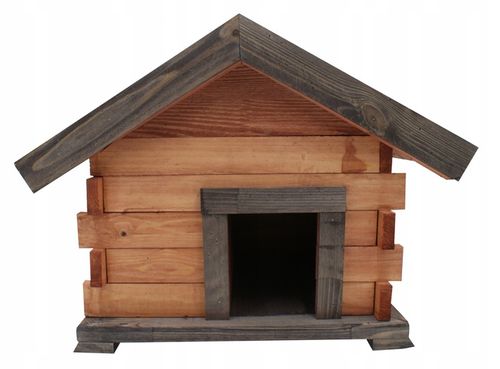 Domek dla jeży budka lęgowa dla jeża z drewna KLJ2 na Arena.pl