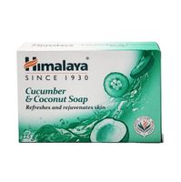 Mydło w kostce z ogórkiem i kokosem Cucumber & Coconut Soap Himalaya 125g