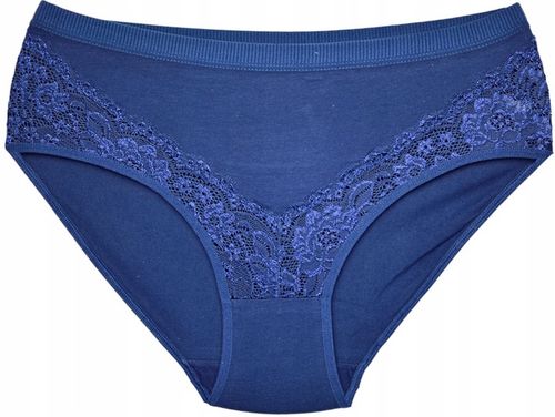 MAJTKI damskie bawełniane KORONKOWE BAWEŁNA figi rozmiar 3XL x 6 sztuk na Arena.pl