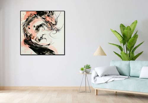 Plakat 100x100cm Smocza Furia na Arena.pl