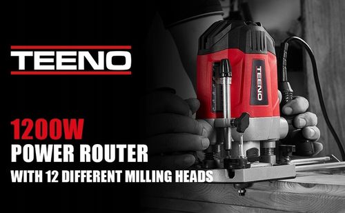 MEGA FREZARKA GÓRNOWRZECIONOWA DO DREWNA + FREZY na Arena.pl