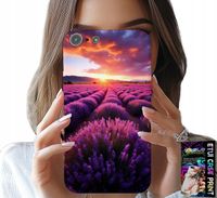 ETUI DO IPHONE 5 / 5S / 5C - POLE LAWENDY, PIĘKNE KRAJOBRAZY, WZORY