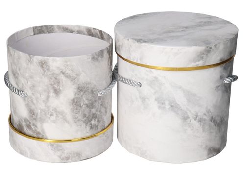 FLOWER BOX PUDEŁKO NA KWIATY PREZENT DEKORACJE 2SZT na Arena.pl