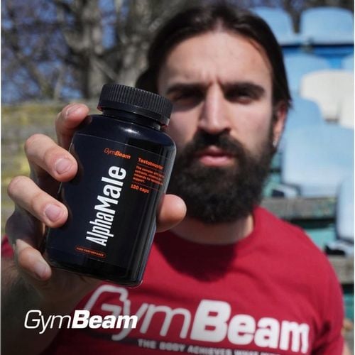 TESTOBOOSTER TESTOSTERON LIBIDO MIĘŚNIE SIŁA WITAMINY - GymBeam 120 kaps na Arena.pl