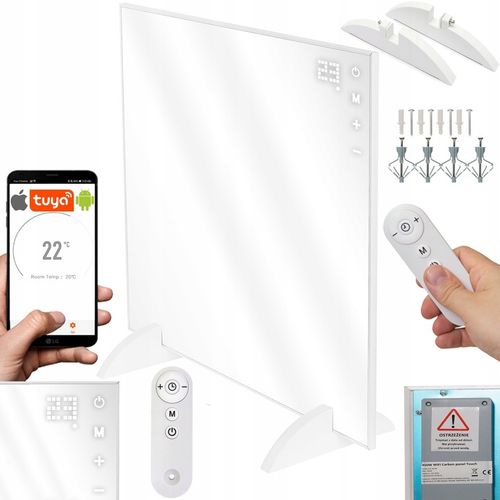 GRZEJNIK NA PODCZERWIEŃ PROMIENNIK 360W PILOT STEROWANIE WiFi LINBOX ŁAZIEN na Arena.pl