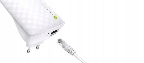 Wzmacniacz sygnału WiFi TP-Link RE200 AC750 Dual Band Z POTREM RJ45 na Arena.pl