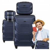 WALIZKA BLOOM XL 24 ŚREDNIA + XS KUFEREK KABINOWA PODRECZNA ABS