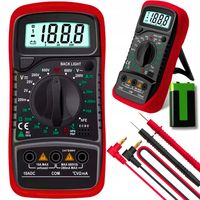 MULTIMETR MIERNIK PRĄDU CYFROWY ELEKTRYCZNY LCD