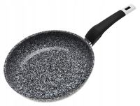 PATELNIA Ceramiczna GRANITOWA Nieprzywierająca 22cm INDUKCJA GAZ 6154