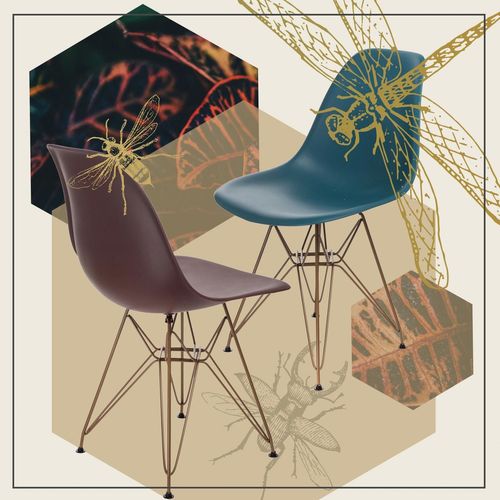 Krzesło P016 PP Gold czerwone na Arena.pl