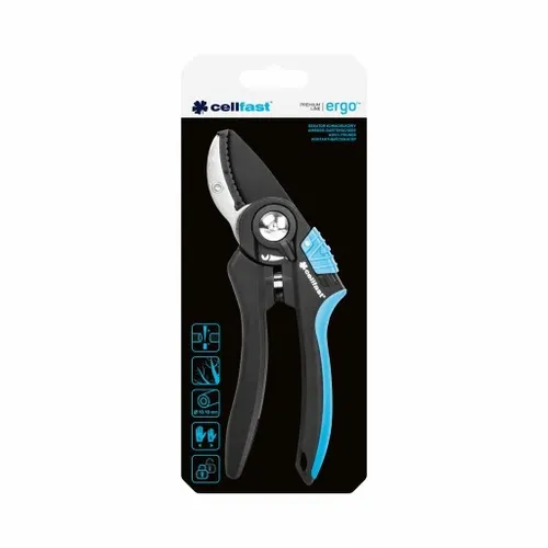 CELLFAST SEKATOR KOWADEŁKOWY OGRODOWY ERGO 41-021 CIĘCIA GAŁĘZI KRZEWÓW na Arena.pl