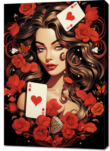 Obraz 70x100cm Różany Hazard zdjęcie 1