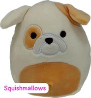 SQUISHMALLOWS PLUSZOWA MASKOTKA PIES BULDOG