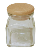 słoik na przyprawy z drewnianym korkiem 105 ml - s120d