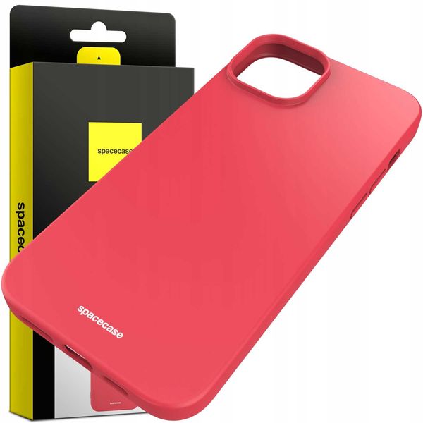 Spacecase Silicone Case Iphone 15 Plus Red zdjęcie 10