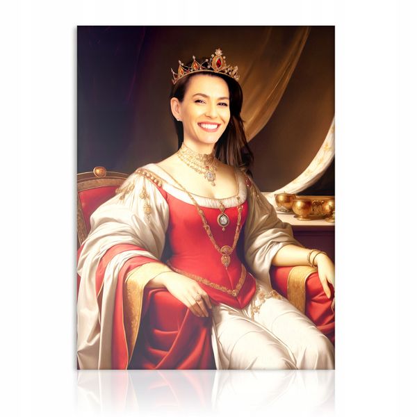 PORTRET OBRAZ ze ZDJĘCIA na płótnie URODZINY 18-99 zdjęcie 2