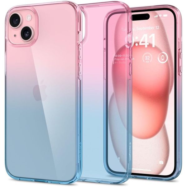 SPIGEN LIQUID CRYSTAL IPHONE 15 GRADATION PINK zdjęcie 1