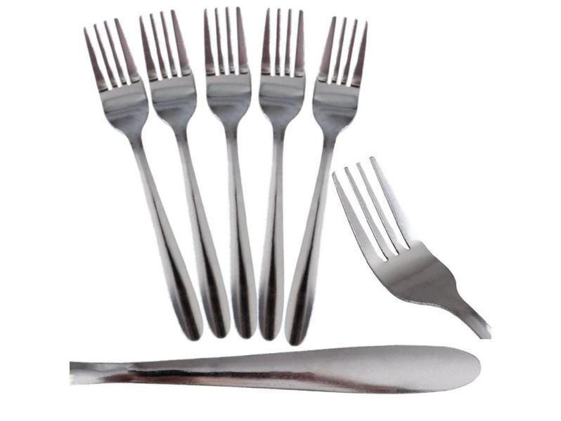 Widelec widelce stołowe sztućce komplet 6szt zdjęcie 1