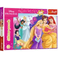 Puzzle - 100 Glitter - Blask magii przyjaźni - Dinsey - Trefl 14834