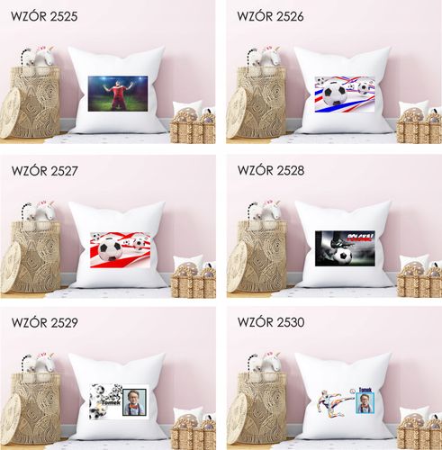 Poduszka z nadrukiem PREZENT PIŁKARZ BOISKO na Arena.pl