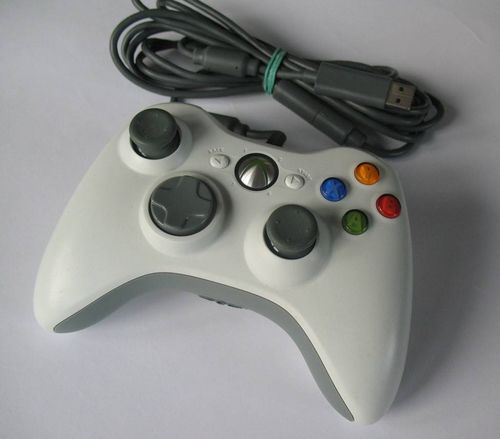 BIAŁY PRZEWODOWY PAD XBOX 360 PC ORYG. MICROSOFT na Arena.pl