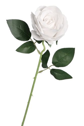 RÓŻA WELUROWA JAK ŻYWA SZTUCZNE KWIATY RÓŻE 50CM na Arena.pl