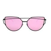 okulary przeciwsłoneczne glam rock fashion lustrzanki różowe ok21wz21