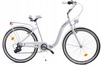 Rower Dallas Składak Alu 26" 7spd - Biały