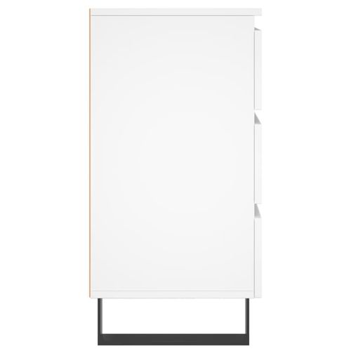 Szafki nocne, 2 szt., białe, 40x35x69 cm na Arena.pl