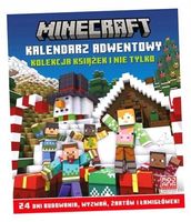 MINECRAFT. KALENDARZ ADWENTOWY. KOLEKCJA KSIĄŻEK. . PRACA ZBIOROWA