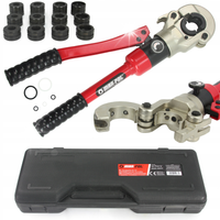 PRASKA ZACISKARKA DO RUR PEX HYDRAULICZNA 12 TON MATRYCE V+U+TH 15-32MM