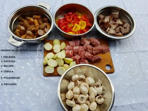 Zestaw do szaszłyków z napędem elektrycznym 5szpad zdjęcie 2