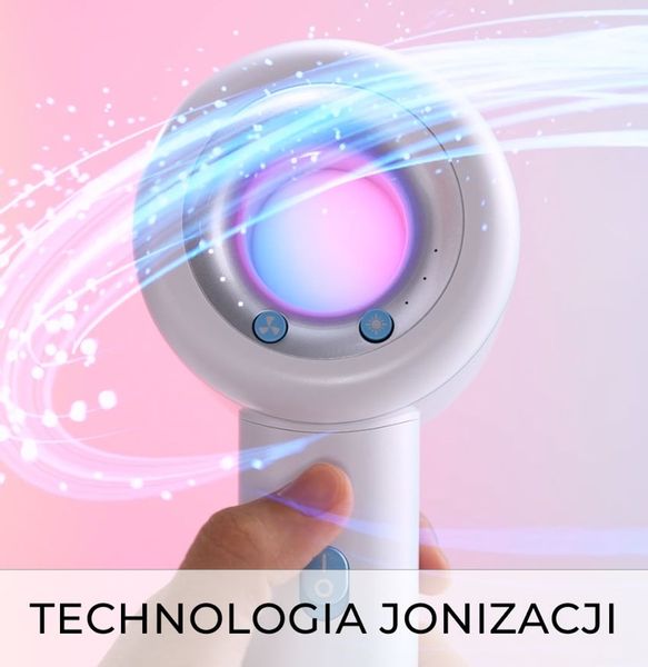 Inteligentna suszarka do włosów Air Essence MistralBlow iQ Ionic Gold&Grey zdjęcie 2