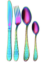 Sztućce - NEW DESIGN -4 Szt - MIX COLOR - HIT