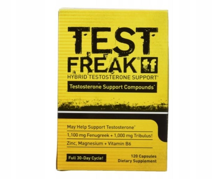 PHARMAFREAK TEST FREAK BOOSTER TESTOSTERON 120k zdjęcie 4