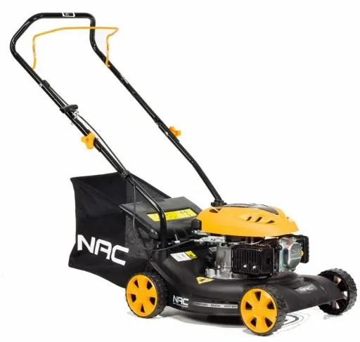 Kosiarka SPALINOWA NAC 41 cm 1,3 kW BEZ NAPĘDU Kosz 40 litrów LEKKA 2w1 zdjęcie 5