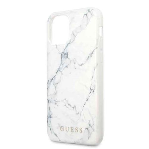 Guess Marble - Etui do iPhone 11 (biały) na Arena.pl