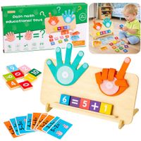 DLA DZIECI EDUKACYJNA DREWNIANA UKŁADANKA