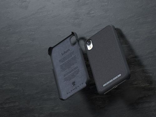 Nordic Elements Original Idun - Materiałowe etui iPhone XR (Dark Grey) na Arena.pl