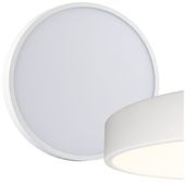 Plafon LED natynkowy okrągły lampa sufitowa żyrandol biały pokój 40x40 cm