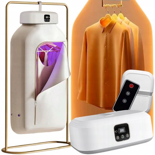 ELEKTRYCZNA SUSZARKA DO UBRAŃ PILOT TIMER KOMPAKTOWA SKŁADANA SZYBKOSCHNĄCA na Arena.pl