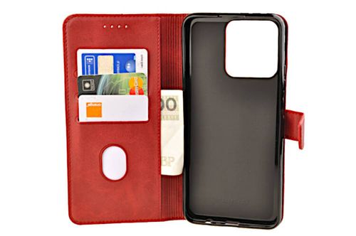Etui portfel Wallet do Realme C51 czerwony na Arena.pl