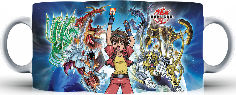 Kubek ceramiczny Bakugan zdjęcie 2