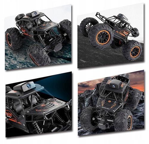 SAMOCHÓD ZDALNIE STEROWANY TERENOWY Z KAMERĄ WIFI AUTO NA PILOT +AKUMULATOR na Arena.pl