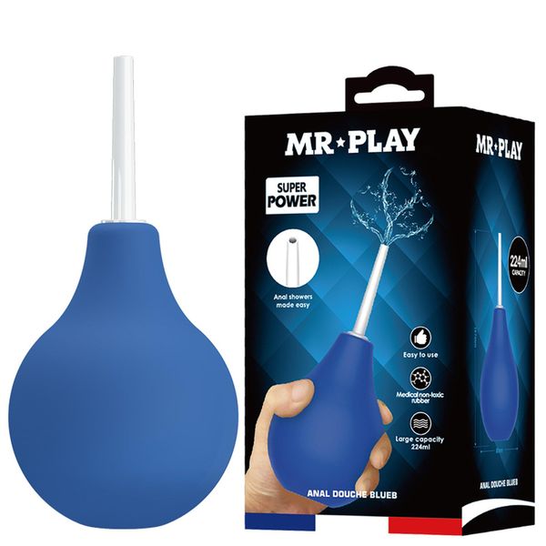 Mr Play - Anal Douche Blueb (224 Ml) zdjęcie 1